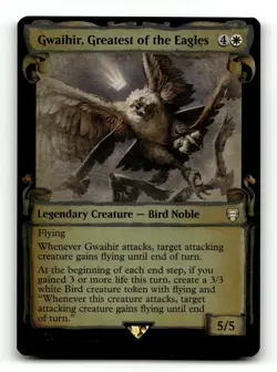 Gwaihir, Greatest of the Eagles (Showcase Scrolls) 417 Foil R Commander: The Lor - Image 1