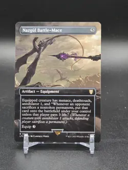 Nazgul Battle-Mace (Borderless) Commander: the Lord of the Rings NM MTG - Image 1