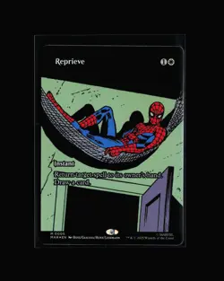 MTG: Reprieve (Borderless) #5 M Foil NM Marvel Universe Eternal-Legal - Image 1