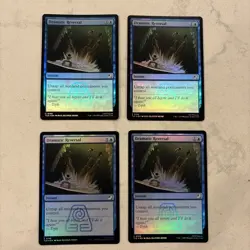 Magic the Gathering MTG Dramatic Reversal 4 Foils Play Set Of 4 - Image 1