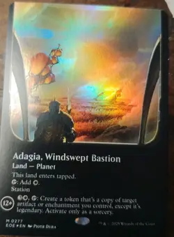 Borderless - Adagia Windswept Bastion Foil Magic: Edge of Eternities EOE #0277 - Image 1