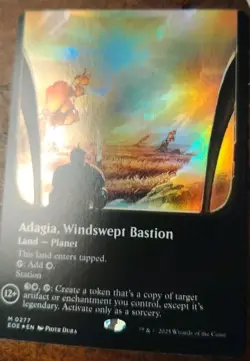 Borderless - Adagia Windswept Bastion Foil Magic: Edge of Eternities EOE #0277 - Image 2