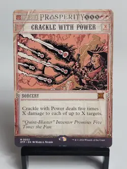 MTG - Outlaws of Thunder Junction: Breaking News - Crackle With Power - Image 1