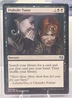 MtG Diabolic Tutor Kaladesh Regular NM - Image 1