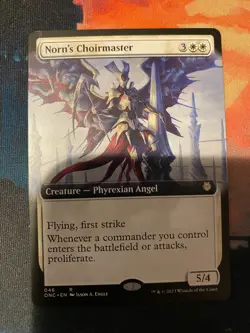 MTG Phyrexia All Will Be One Norns Choirmaster Borderless - Image 1