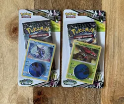 POKEMON SUN MOON CELESTIAL STORM BLISTER PACK SET NEW TAPU BULU & TAPU FINI - Image 1