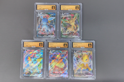 2024 Pokemon TCG Chinese Sword & Shield CS4aC 009/132 RRR Leafeon VMAX LOT5 - Image 1