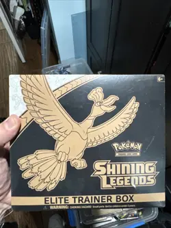 Pokemon TCG Shining Legends Elite Trainer Box FACTORY SEALED - Image 1