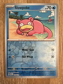 Slowpoke 018/131 Reverse Holo - Scarlet & Violet Prismatic Evolutions Pokemon - Image 1