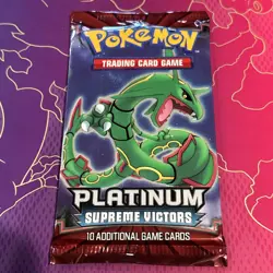 2009 SUPREME VICTORS Booster Pack | Factory Sealed | Rayquaza | Pokemon Platinum - Image 2
