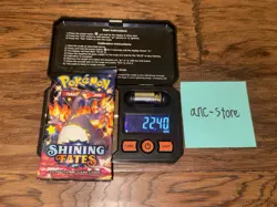 Heavy! 22.40g Pokemon SHINING FATES Booster Pack Factory Sealed New - Image 1