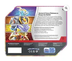 Raging Bolt Ex Paradox Destinies Pokemon TCG 5x Booster Pack Tin Factory Sealed - Image 2