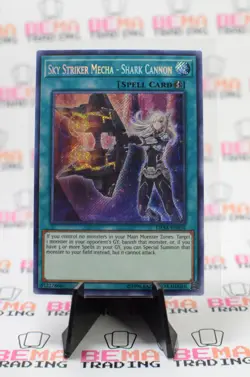 Yugioh! MP Sky Striker Mecha - Shark Cannon - DASA-EN036 - Secret Rare - Unlimit - Image 1