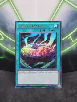 Yugioh Magic Planter LC5D-EN104 Ultra Rare 1st Edition NM - Image 1