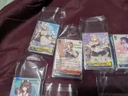300 plus Cards Weiss Schwarz Trading Cards vast majority R, RR 1Lb s and 10 oz - Image 2