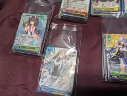 300 plus Cards Weiss Schwarz Trading Cards vast majority R, RR 1Lb s and 10 oz - Image 4