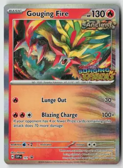 Gouging Fire - 151 - SV: Scarlet & Violet Promo Cards Holo - PTCG - Image 1