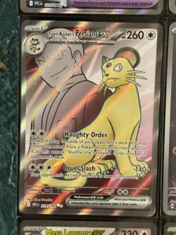 POKEMON DESTINED RIVALS PHANTASMAL FLAMES FULL ART ILLUSTRATION RARE CARD LOT !! - Image 4