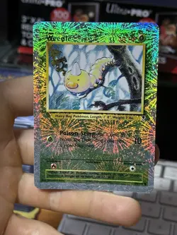 #2 Weedle 99/110 Legendary Collection 2002 Reverse Holo Pokemon Card TCG - Image 3