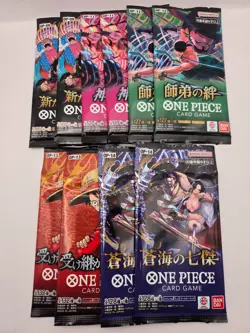 BANDAI One Piece Card Game TCG 10 pack set Set of 5 types【OP-09.11.12.13.14】 - Image 1