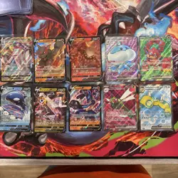 2020-25 Pokemon Full Art Cards (Lot Of 10) All Near Mint/Mint - Image 1