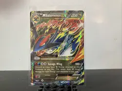 Pokemon TCG M Salamence EX Black Star Promo Holo Card XY171 Ultra Rare HP - Image 1