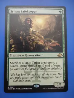 MTG Sylvan Safekeeper NM Modern Horizons 3 Magic The Gathering Card - Image 1
