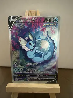 Vaporeon V SWSH181 SWSH: Sword & Shield Promo Cards Holo NM Gradeable Condition - Image 1
