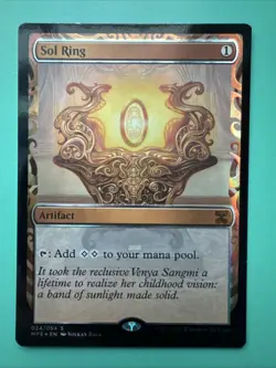 MTG Sol Ring Masterpiece Kaladesh Inventions LP Foil - Image 1