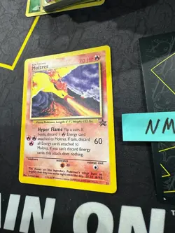Pokemon Card Moltres Black Star Promo WOTC Vintage 21 007 💎NM💎 - Image 4