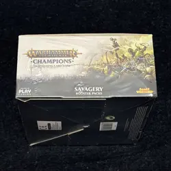 Warhammer Age Of Sigmar Trading Cards.Savagery Booster Packs. Sealed Box. - Image 5