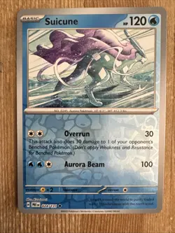 Suicune 024/131 Reverse Holo - Prismatic Evolutions Pokemon Card - NM - Image 1