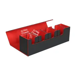 5 in 1 Game MTG Trading Card Holder PU Deck Box Board Card Deck Case Storage Box - Image 3