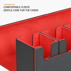 5 in 1 Game MTG Trading Card Holder PU Deck Box Board Card Deck Case Storage Box - Image 4
