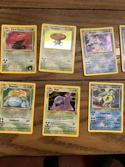 Lot Of 15 Holographic Base Set Pokemon Cards - Image 2