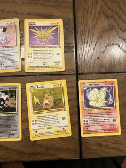 Lot Of 15 Holographic Base Set Pokemon Cards - Image 4