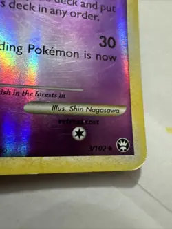 Celebi - 3/102 - Holo Rare Triumphant HGSS Set - Pokemon Card 2010 - Image 3