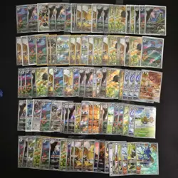100 Lot AR CHR Pokemon TCG Chinese Card Art Rare swablu Kingdra A6 SQ - Image 1