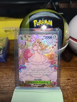 Charlotte Pudding OP03-112 SP Alt Art Two Legends OP-08 ONE PIECE Card English - Image 1