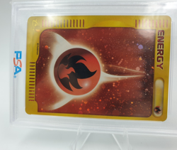 Fire Energy Holo PSA 10 McDonald's 2002 Japanese Pokemon Card Graded - Image 5