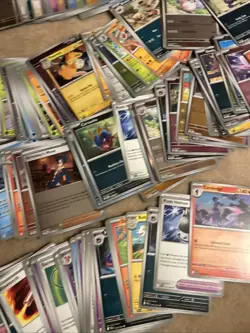 Pokemon Bulk Lot Mega evolution phantasmal Flames. 400+ Cards - Image 5