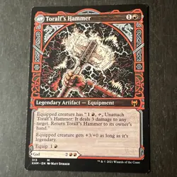 MTG STARTER COMMANDER DECK - Toralf, God Of Fury - Mono Red - $30 Value - Image 2