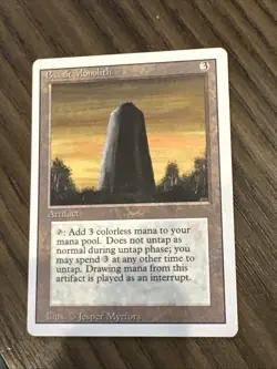Basalt Monolith X1 Revised Ex Condition See Front/back Pics MTG - Image 1
