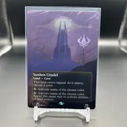 Sunken Citadel (0176) (Borderless) Edge of Eternities - Galaxy Foil - Image 1