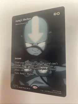 Aang's Shelter - Teferi's Protection (Borderless) NM Free Shipping - Image 2