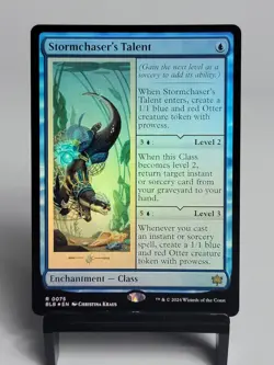 Magic The Gathering - Bloomburrow - Stormchaser's Talent - FOIL - Image 1