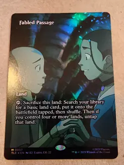 Fabled Passage - #57 (Borderless) Foil - Avatar The Last Airbender - Mtg - Image 1