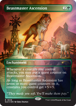 Magic The Gathering Secret Lair Featuring Not A Wolf Traditional Foil SEALED - Image 4