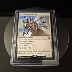 MTG Sire of Seven Deaths 1 Regular Mythic Foundations FDN - Image 3