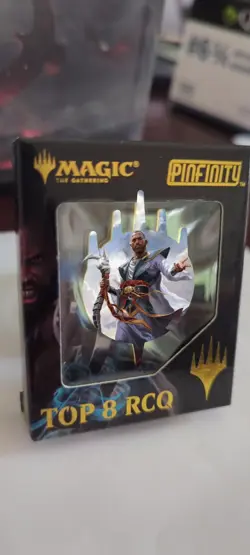 Magic the Gathering (MTG) Pinfinity 2022 RCQ Top 8 Pin - Teferi - Image 5